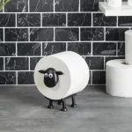 1/2/3 세트 양 모양 화장지 랙 플라스틱 티슈 상자 홈 침실 욕실 세면대 나이트 스탠드 장식 종이 랙 - 이미지 2