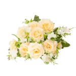 인공 꽃 어머니의 날 발렌타인 데이 선물 웨딩 부케 휴일 장식 가짜 꽃 홈 인테리어 - 이미지 4