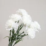 1/3pcs 인공 꽃 실크 카네이션 홈 웨딩 신부 부케 축제 테이블 장식 정원 DIY 선물 사탕 상자 Diy 스크랩북 - 이미지 5