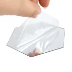 24/6pcs 3D 거울 벽 스티커 육각형 아크릴 자기 접착 거울 스티커 아트 벽 전사 술 모자이크 타일 DIY 홈 침실 장식 - 이미지 6