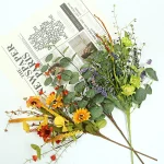 58cm 시뮬레이션 녹색 식물 자연 장식 꽃다발 시뮬레이션 꽃 홈 시뮬레이션 꽃 기능 시뮬레이션 꽃 장식 - 이미지 2