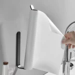 WZLY 검은 종이 홀더 공간 알루미늄 화장지 수건 홀더 WC 주방 목욕 룸 종이 롤 홀더 욕실 하드웨어 - 이미지 3