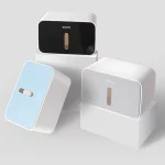 WIKHOSTAR 벽걸이 형 종이 타월 상자 화장지 홀더 방수 티슈 상자 롤 종이 홀더 디스펜서 욕실 주최자 - 이미지 5