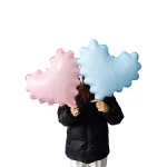 5-50pcs 핑크 웨이브 하트 호일 풍선 20 인치 러브 하트 헬륨 마카롱 풍선 생일 베이비 샤워 웨딩 장식 - 이미지 6