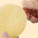 실리콘 샴푸 브러시, 머리 두피 마사지 빗, 머리 세척 빗, 바디 마사지 브러시, 목욕 샤워 브러시, 세필로 파라 카벨로 - 이미지 4