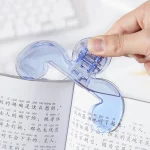 노트북 홀더 독서 책갈피 랙 읽기 쉬운 고정 클립 12 ° 고정 책꽂이 - 이미지 4