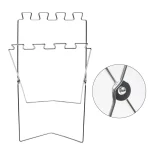 휴대용 접이식 주방 쓰레기통 홀더 비닐 봉투 스탠드 홈 조직 랙 경량 견고한 유틸리티 스토리지 브래킷 - 이미지 5