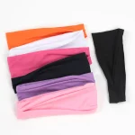 3 개/대 헤어 밴드 패션 탄성 머리띠 트위스트 크로스 헤드 랩 헤어 밴드 헤어 액세서리 여성을위한 간단한 머리띠 - 이미지 4