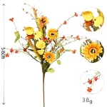 58cm 시뮬레이션 녹색 식물 자연 장식 꽃다발 시뮬레이션 꽃 홈 시뮬레이션 꽃 기능 시뮬레이션 꽃 장식 - 이미지 6