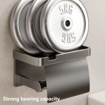 보관함, 전화 홀더, 알루미늄 욕실 종이 타월 홀더, 욕실 액세서리가 포함된 벽걸이형 화장지 홀더 - 이미지 4