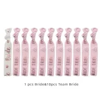 11 개/대 독신 파티 팔찌 팀 신부 팔찌 신부 웨딩 장식 암탉 파티 용품 신부 샤워 - 이미지 5