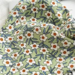 여성용 꽃 터번 삼각형 헤어 스카프, 신축성 꽃 머리띠, 반다나 목가적인 빈티지 히잡 헤어 액세서리, 신제품 - 이미지 4