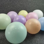 마카롱 캔디 컬러 풍선 어린이 웨딩 생일 파티 용품 베이비 샤워 Balons 멀티 컬러 헬륨 공기 공 글로브 - 이미지 2