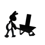 창의적인 3D 프린팅 개미 모양 욕실 휴지걸이 귀엽고 심플한 동물 휴지걸이 화장지 홀더 - 이미지 4