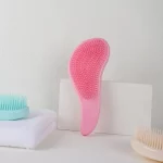 1pcs 핫 매직 핸들 빗 정전기 방지 마사지 헤어 브러시 엉킴 Detangle 샤워 마사지 헤어 브러시 빗 살롱 헤어 스타일링 도구 - 이미지 3