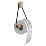 롤 종이 홀더 화장지 홀더 목욕 수건 홀더 핸드 타올 링 교수형 수건 홀더 다목적 교수형 욕실 액세서리 - 이미지 3