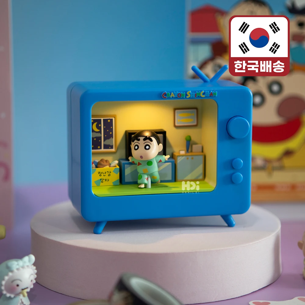짱구 오르골 무드등 TV 피규어 집들이선물 인테리어소품 굿즈 CSC-TV01