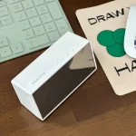 블루투스 미니 미러 스피커(무선 LED 알람시계/휴대용) - 이미지 2