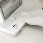 [당일특가] 전기히터 석영관난로 2단 미니 캠핑 스토브 절전형 발터치 히터 - 이미지 4