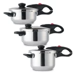 IH 통3중 스텐 압력솥 2L / 3L / 4L - 4인~8인 누룽지 가마솥 압력밥솥 인덕션겸용