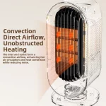 실내 휴대용 전기 PTC 히터 데스크탑 빠른 난방 침실 사무실 거실 즉시 난방 공간 히터 - 이미지 3