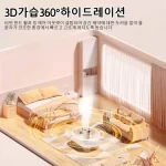 1/1+1 가정용 가습기 사무실 휴대용 책상 소형 가습기 경음 안개량 가정용 가습기 3분사 침실 가습기 대용량 가습기 - 이미지 3