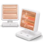 [당일특가] 전기히터 석영관난로 2단 미니 캠핑 스토브 절전형 발터치 히터 - 이미지 2