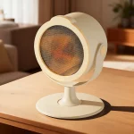 500W 휴대용 데스크탑 전기 히터 온풍기 세라믹 공간 히터 가정용 전도 방지 기능 포함