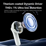 1MORE Q21 무선 이어 버드 TWS 능동형 소음 차단 플래시 세일 Bluetooth 헤드셋 헤드폰 Xiaomi 용 LDAC 고해상도 이어폰 - 이미지 4