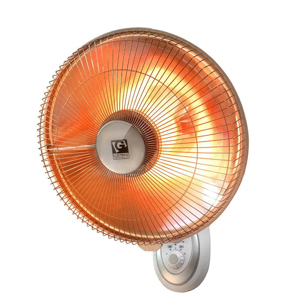 사무실 선풍기형 하이라이트히터 벽걸이 난방기 빠른가열 2단온도조절 좌우회전 열선풍기 전기난로